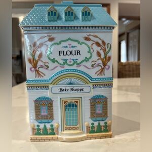Lenox Village Flour Canister - 1990